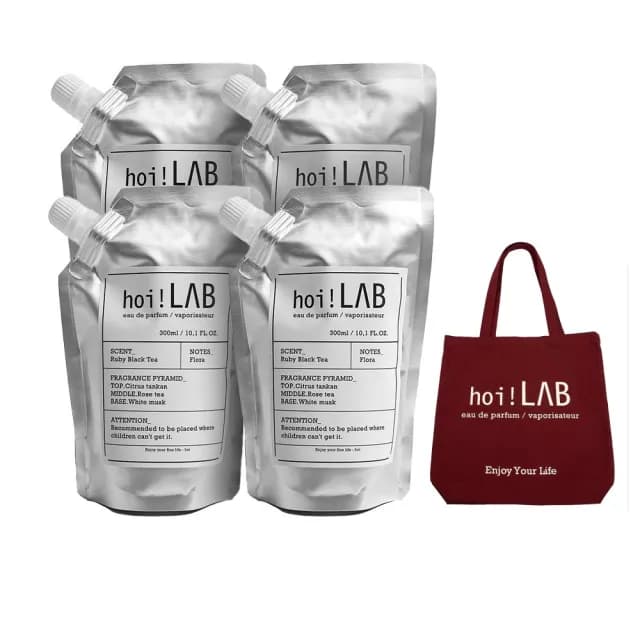 【hoi! LAB】雙11限定★任選4件超值組實驗室 精油擴香補充包300ml(多款味道可選)