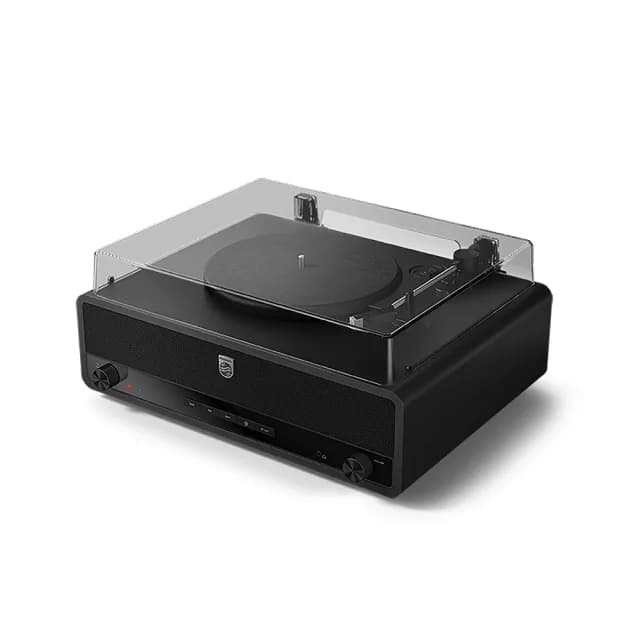 【Philips 飛利浦】THE STEVIE 藍牙黑膠唱片機 ALL IN ONE-TAV3000(藍牙黑膠唱片機TAV3000)