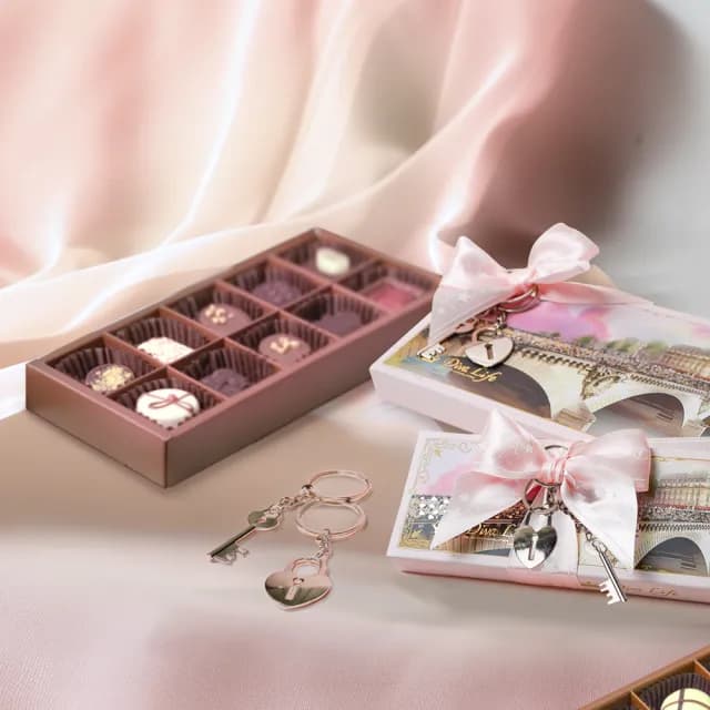 【Diva Life】聖誕胡桃鉗 銀饌10入比利時夾心巧克力禮盒(交換禮物)