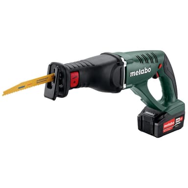 【metabo 美達寶】18V鋰電重型軍刀鋸 5.5Ah單電套裝組 隨附工具袋(ASE 18 LTX)