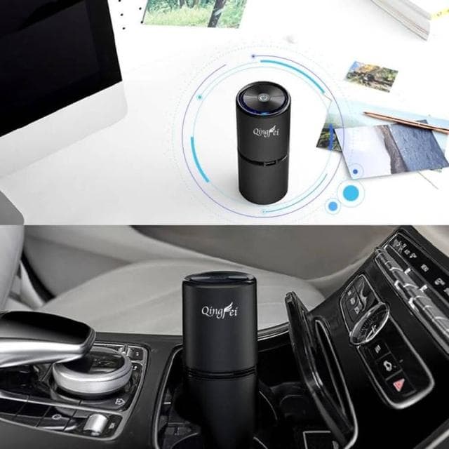 【QingFei】負離子USB 家用車用空氣清淨機 空氣淨化器(負離子USB 家用車用空氣清淨機 空氣淨化器)