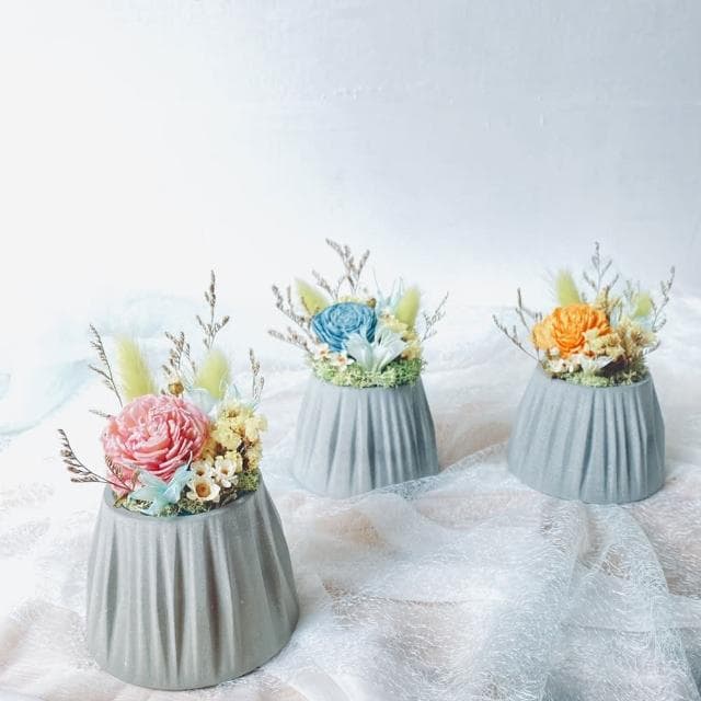 【Islanders Life 島人手作】火山花朵乾燥花與香氛花禮(畢業禮物 情人節禮物 生日禮物)