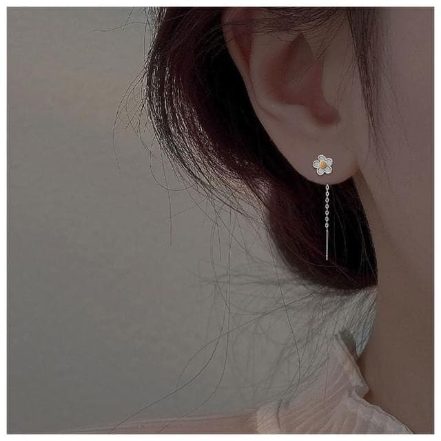 【HaNA 梨花】韓國甜甜妹．雞蛋小花耳線耳環