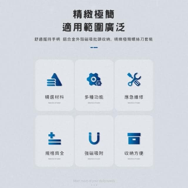 【HONG JIN】crv6150銘帆合金剛25合1螺絲刀套組(維修工具組 家用螺絲工具組  套裝螺絲刀)