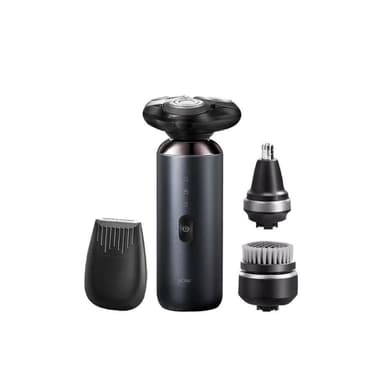 sOlac 4in1多功能電動刮鬍刀/刮鬍刀頭/鼻毛修剪器/竹炭潔面刷/鬢角修剪器 原廠公司貨