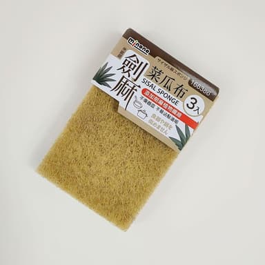【Daylight】劍麻菜瓜布3入(廚房菜瓜布 洗鍋 去垢 植物纖維 廚房清潔 金剛刷)