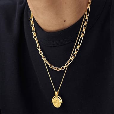 【KT DADA】金幣項鍊 錢幣項鍊 情侶項鍊 項鍊 長項鍊 女生項鍊 個性項鍊 禮物 韓國飾品 閨蜜項鍊 復古項鍊