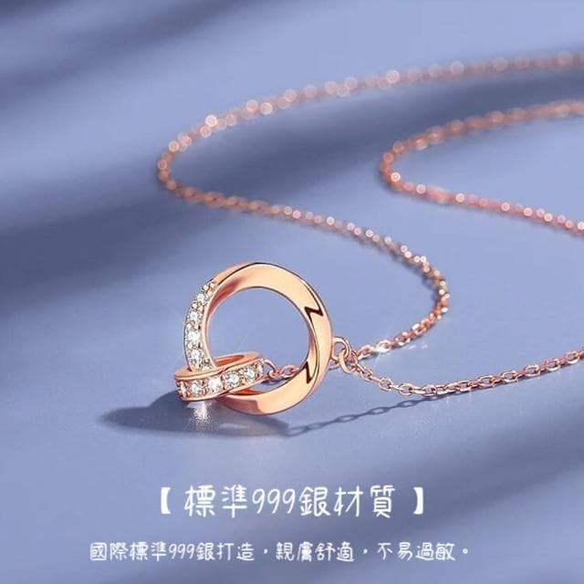 【KT DADA】項鍊 純銀項鍊 銀飾 銀鍊 純銀 銀鏈生日禮物鋯石項鍊 沙金項鍊 女生項鍊 歐美項鍊 生日禮物