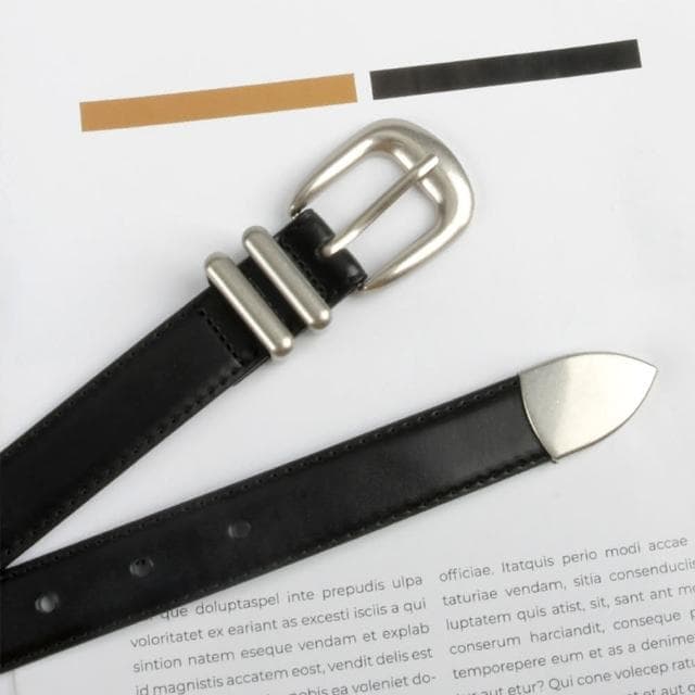 【MoonDy】真皮皮帶 精品皮帶 女生腰帶 皮具 皮帶 褲帶 百搭腰帶 復古皮帶 黑色皮帶 韓國皮帶 禮物 個性皮帶 衣服配件