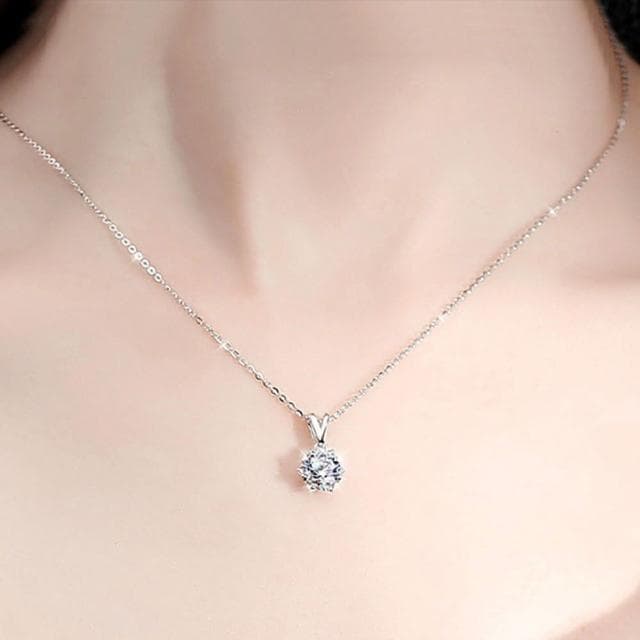 【MoonDy】項鍊 項鍊女 純銀項鍊 情侶項鍊 情人節禮物 鋯石項鍊 女生項鍊 造型項鍊 生日禮物