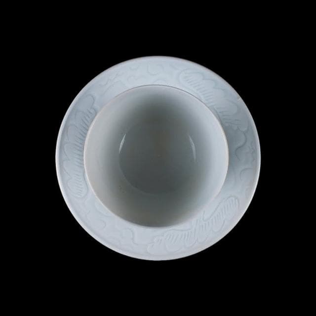 《博古珍藏》宋 湖田窯影青盞托 早期收藏 老件茶杯文物 博物館級瓷器