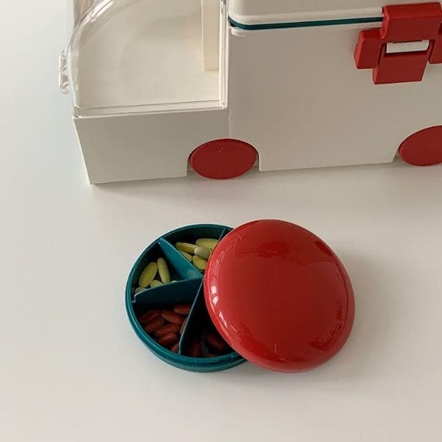 𝟕𝒑𝒖𝒑𝒖🧸可愛到爆醫藥箱(置物箱/收納箱/收納盒/桌/小物收納/玩具收納/聖誕節交換禮物)