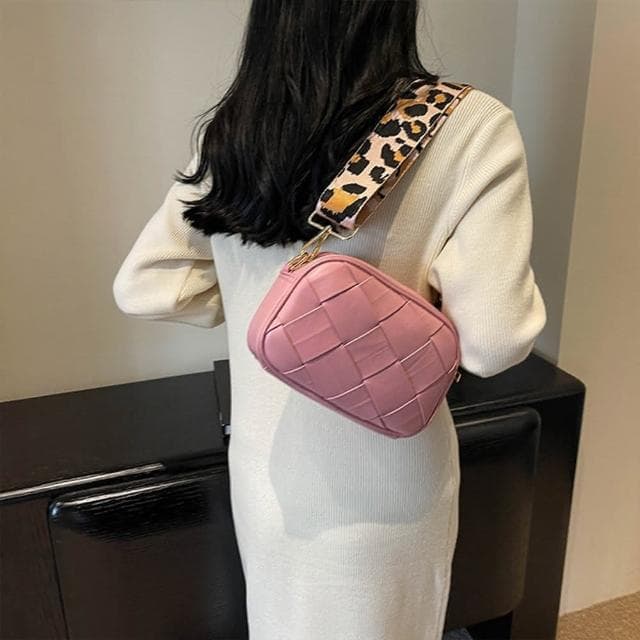 【KT DADA】女包 編織包 漂亮包包 斜背包 小方包 鏈條包 女側背包 長夾包 通勤包 生日禮物