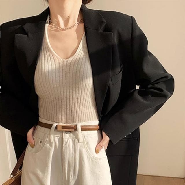 【LEESA】細皮帶\韓國腰帶\復古皮帶\小皮帶\女腰帶\黑色皮帶\百搭腰帶\優雅皮帶\高級款\精品腰帶\女生禮物