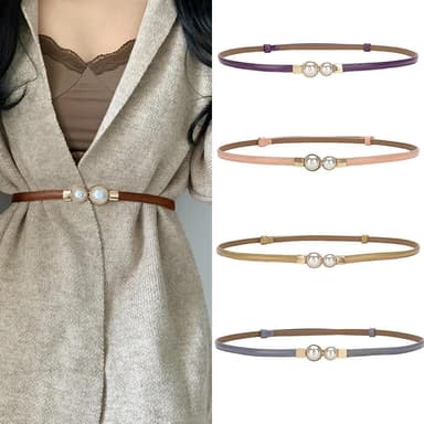 【LEESA】細皮帶\韓國腰帶\復古皮帶\小皮帶\女腰帶\黑色皮帶\百搭腰帶\優雅皮帶\高級款\精品腰帶\女生禮物
