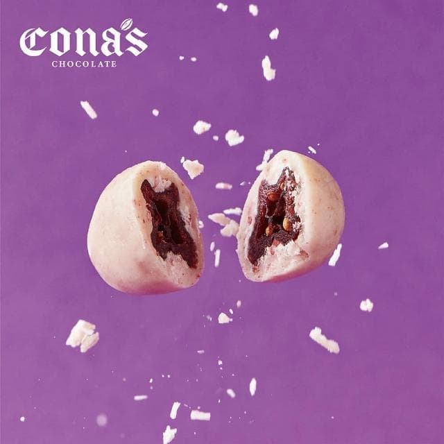 【Cona’s 妮娜巧克力】AOC推薦獎-草莓蔓越莓乾巧克力(80g交換禮物)