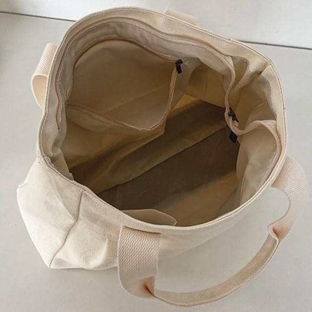 【KT DADA】復古包包 日系帆布包 手提包 帆布托特包 通勤包 上班包 女生禮物 女生包包 大容量托特包