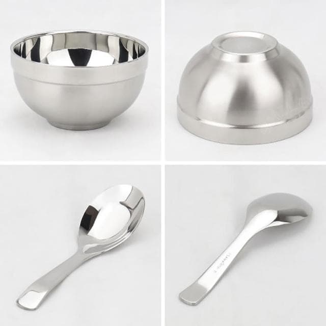 【LUCUKU】Lucuku不銹鋼隔熱便當盒三件組(國小餐具小學便當盒)