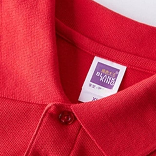 【LEESA】全棉POLO\上衣\襯衫領\POLO衫\翻領短袖\黑色POLO衫\素面POLO\團衣\上班穿搭\情侶衣\生日禮物