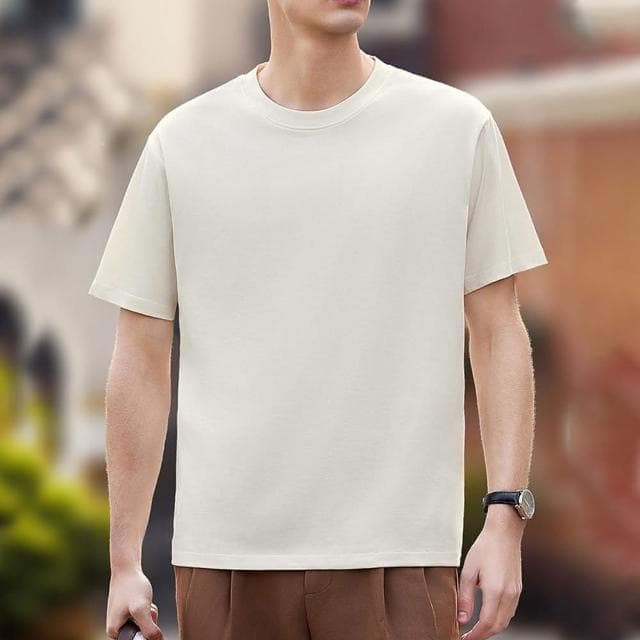 【MoonDy】上衣 蠶絲上衣 抗菌短T 純色上衣 圓領素T 吸濕透氣 短袖上衣 情侶T 運動排汗衫 涼感上衣 居家服 生日禮物