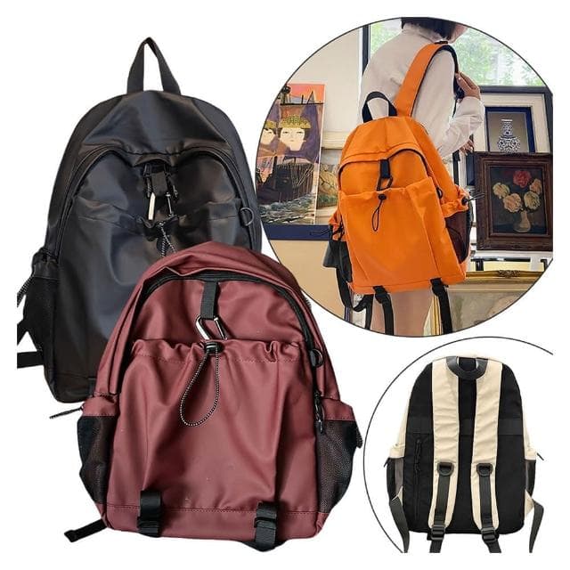 【KT DADA】大容量防水包 黑色後背包 旅行背包 男包包 生日禮物 包包 後背包 女包包 休閒後背包 大容量後背包 輕便包包