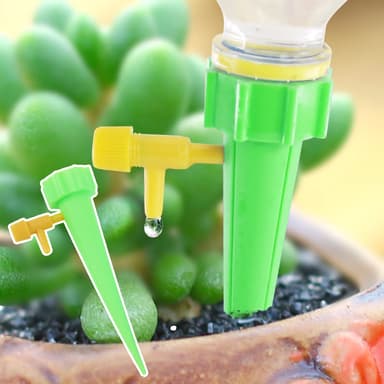 【蕉蕉購物】自動澆花神器盆栽自動澆花器 滴水器 澆水器 自動灌溉 多肉 園藝用品 植物 灑水 懶人
