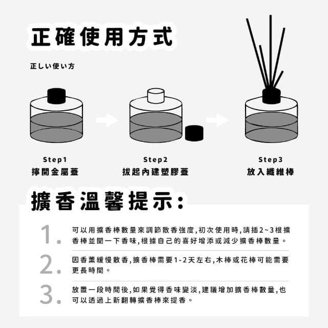 【蕉蕉購物】黑色擴香棒-1入廁所除臭 天然 揮發強 香薰棒 香氛棒 擴香竹 精油 禮物