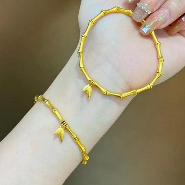 【LEEHER】純銀手鍊/女生手鍊/竹節手鏈/情侶禮物/復古風/手環/手鍊/手飾品/生日禮物/浪漫禮物/復古飾品