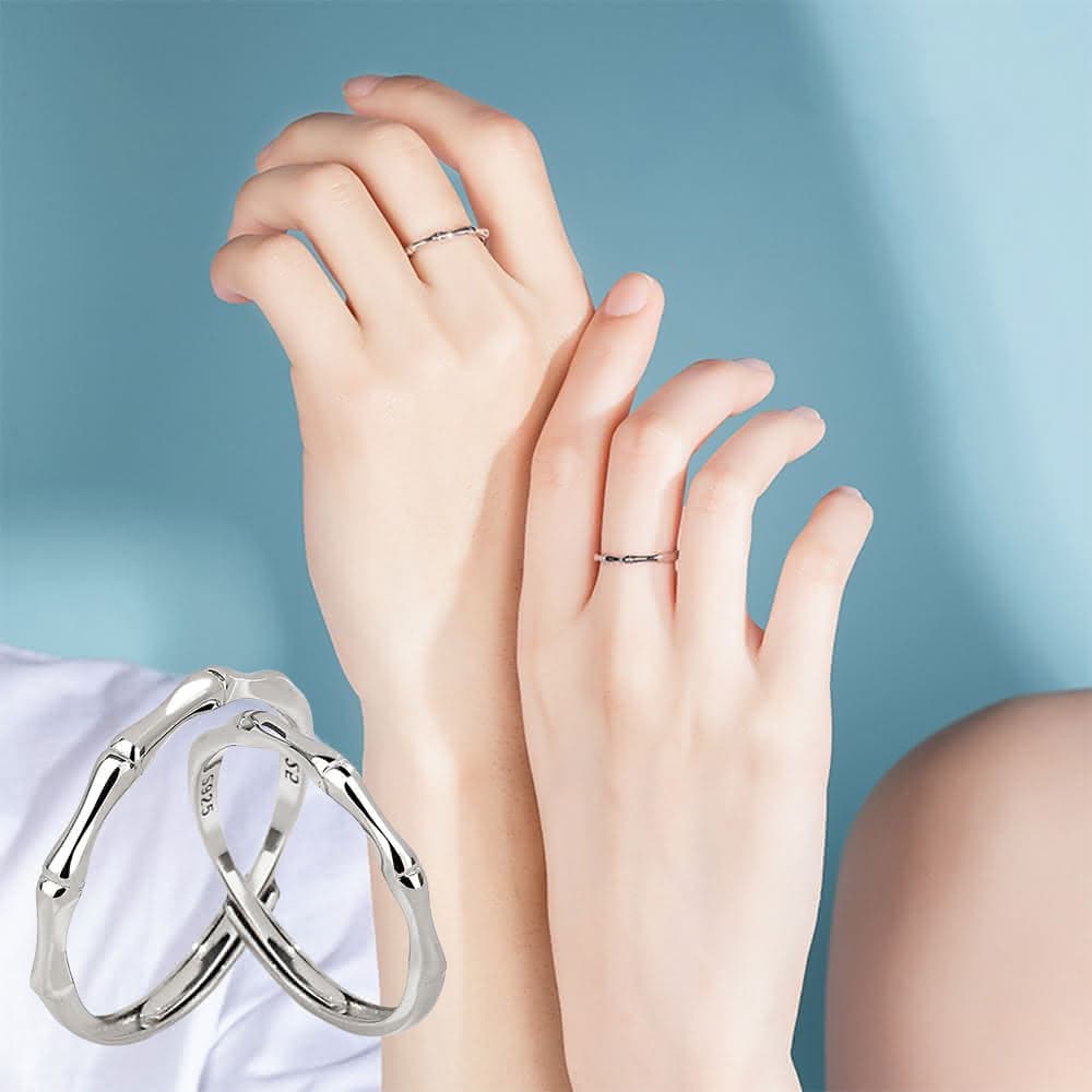 【LEEHER】情侶戒指/情人節禮物/女生禮物/925/純銀戒指/戒指/戒指男/戒指女/歐美戒指/可調節戒指