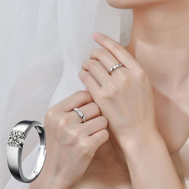 【LEEHER】戒指女生/婚禮小禮物/伴娘禮物/情侶戒指/925純銀戒指/戒指盒/女生禮物/戒指/戒指男/女友禮物
