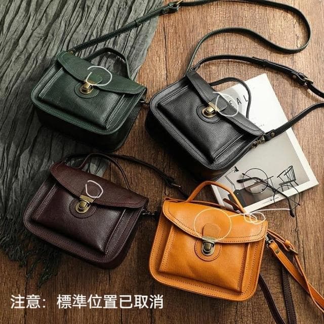 【LEEHER】百搭包包/男生包/ 禮物/女生包包/手提包/斜背包/牛皮斜背包/真皮包包/郵差包/復古包包/軟皮包
