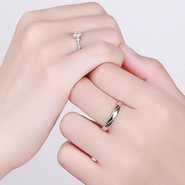 【LEEHER】純銀戒指/情侶對戒/戒指/結婚戒指/鋯石戒指/求婚戒指/對戒/情侶禮物/生日禮物/指環/情侶戒指