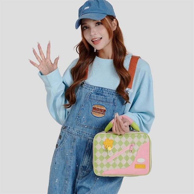 【LEEHER】女包/尼龍小包/收納包/化妝包大容量/盥洗包/女生禮物包包/小方包/手提化妝包/旅行包/包包女