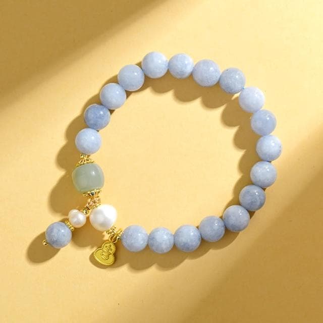 【MoonDy】手鍊 手串 手環 水晶手鍊 海藍寶手鍊 葫蘆手鍊 寶石手鍊 招桃花 水晶手串 珍珠手鍊 好人緣 送女生 生日禮物