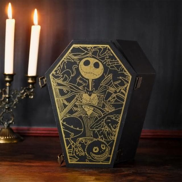 【Disney 迪士尼】聖誕夜驚魂 高級木棺禮盒組