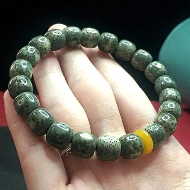 【KT DADA】星月菩提手串 玉手鍊 單圈佛珠 翡翠手串 避邪手鍊 保平安 情侶手鍊 潮流首飾 禮物 手鍊 手串