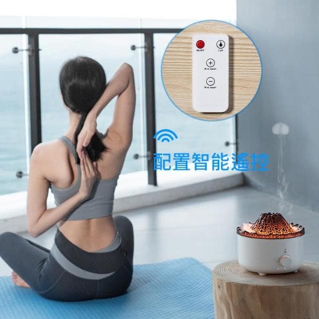 火焰香薰機 加濕器擴香機 香氛機 火焰加濕器 氛圍燈 補水噴霧 噴霧機 精油薰香機 臥室辦公室宿舍噴霧器 擴香機 加濕