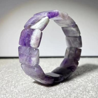 【Paiya 派亞】夢幻紫水晶手排手鏈 尺寸14*20mm 優雅大方 顯氣質 女款送禮好物/交換禮物