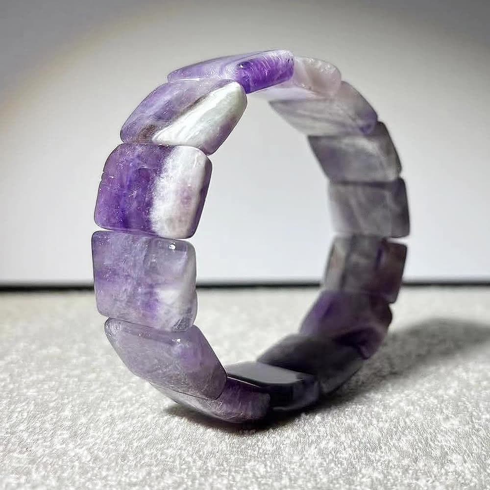 【Paiya 派亞】夢幻紫水晶手排手鏈 尺寸14*20mm 優雅大方 顯氣質 女款送禮好物/交換禮物