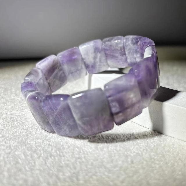【Paiya 派亞】夢幻紫水晶手排手鏈 尺寸14*20mm 優雅大方 顯氣質 女款送禮好物/交換禮物