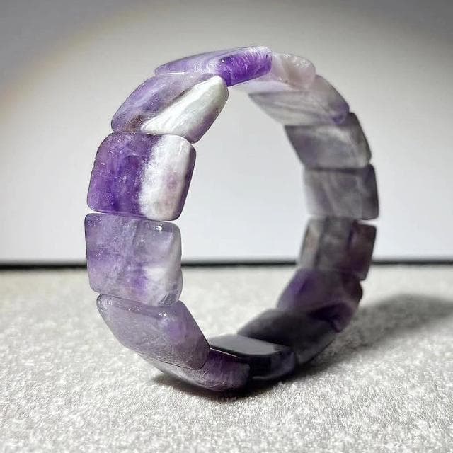 【Paiya 派亞】夢幻紫水晶手排手鏈 尺寸14*20mm 優雅大方 顯氣質 女款送禮好物/交換禮物