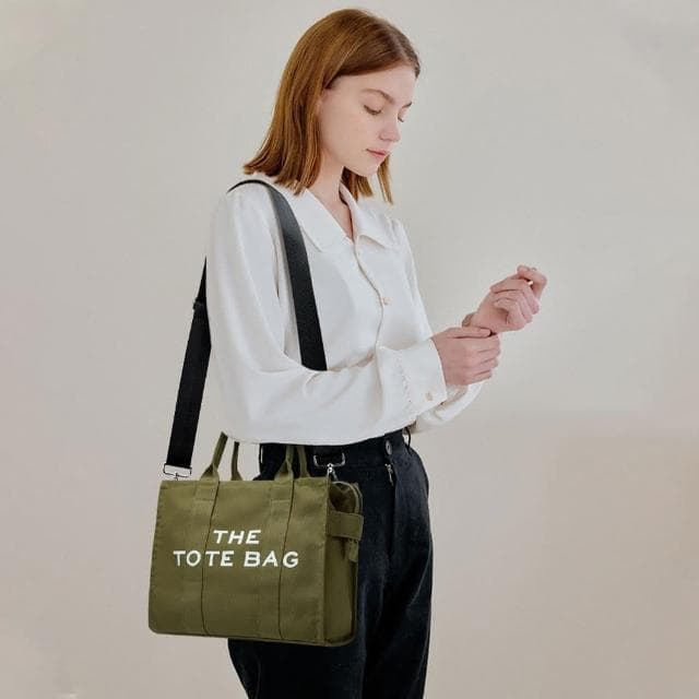【MoonDy】包包 帆布包 Totebag 黑色帆布包 手提斜背包 托特包 通勤包 手提包 大容量托特包 A4包 媽媽包 禮物