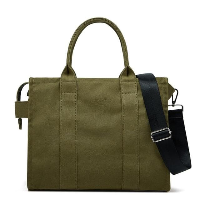 【MoonDy】包包 帆布包 Totebag 黑色帆布包 手提斜背包 托特包 通勤包 手提包 大容量托特包 A4包 媽媽包 禮物