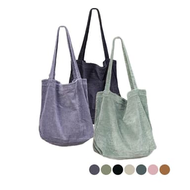 【LEESA】燈芯絨包包\包包\托特包\購物袋\女生單肩包\大容量包包\a4包\休閒肩背包\洗水包包\復古包包\情侶包\小禮物