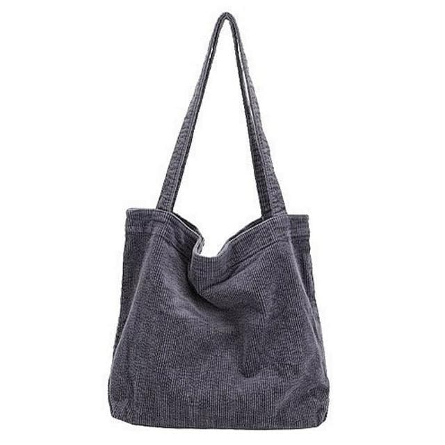 【LEESA】燈芯絨包包\包包\托特包\購物袋\女生單肩包\大容量包包\a4包\休閒肩背包\洗水包包\復古包包\情侶包\小禮物