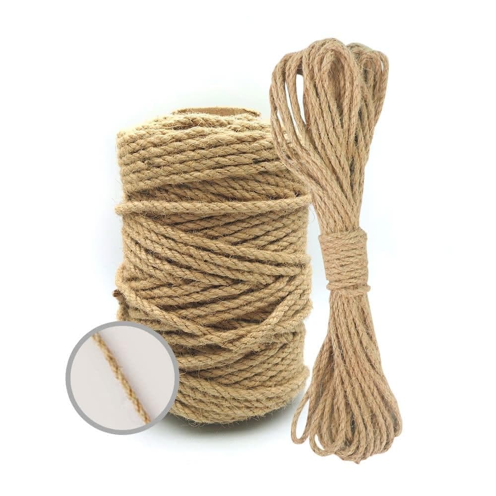 黃麻繩｜4mm 5mm 6mm 復古麻繩 編織麻繩 裝飾材料 禮物包裝 園藝布置 麻繩 綑繩 貓抓繩 捆繩
