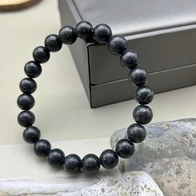 【Paiya 派亞】泰國龍宮舍利手串黑金剛舍利手鏈女男天然洞內原礦水晶手飾品送禮好物/交換禮物