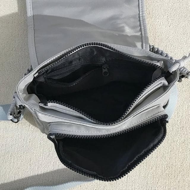 【LEEHER】女生/包包/尼龍小包包/牛津斜背包/情侶包/尼龍郵差包/相機包/斜背包/小包包/黑色包包/編織背帶/防潑水包包/禮物