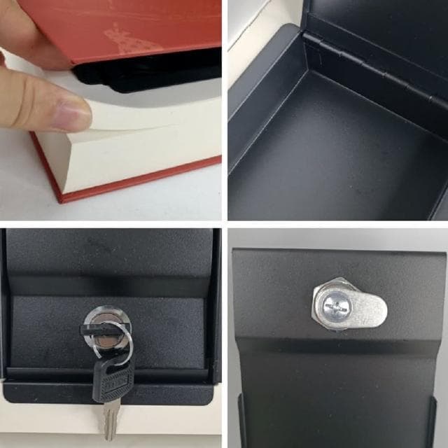 【BLANTH 博蘭仕】書本保險箱 保險櫃 密碼保險箱 密碼鐵盒子 仿書保險箱 存錢罐 隱蔽收納盒 造型收納盒 交換禮物  創意禮物 收納盒 收納櫃