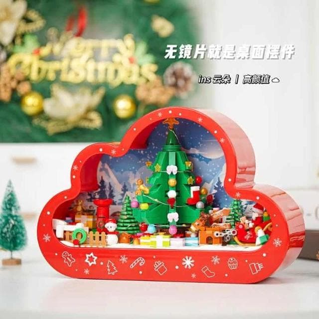 聖誕節 兒童禮物 幼兒園平安夜 學生禮品 聖誕樹裝飾 創意玩具積木